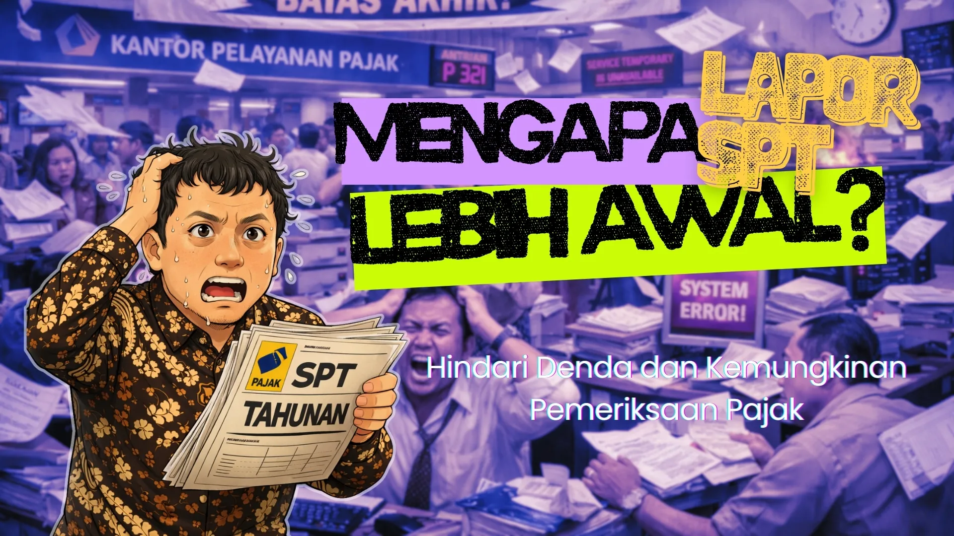 Mengapa Kamu Harus Lapor SPT ke Coretax Lebih Awal?