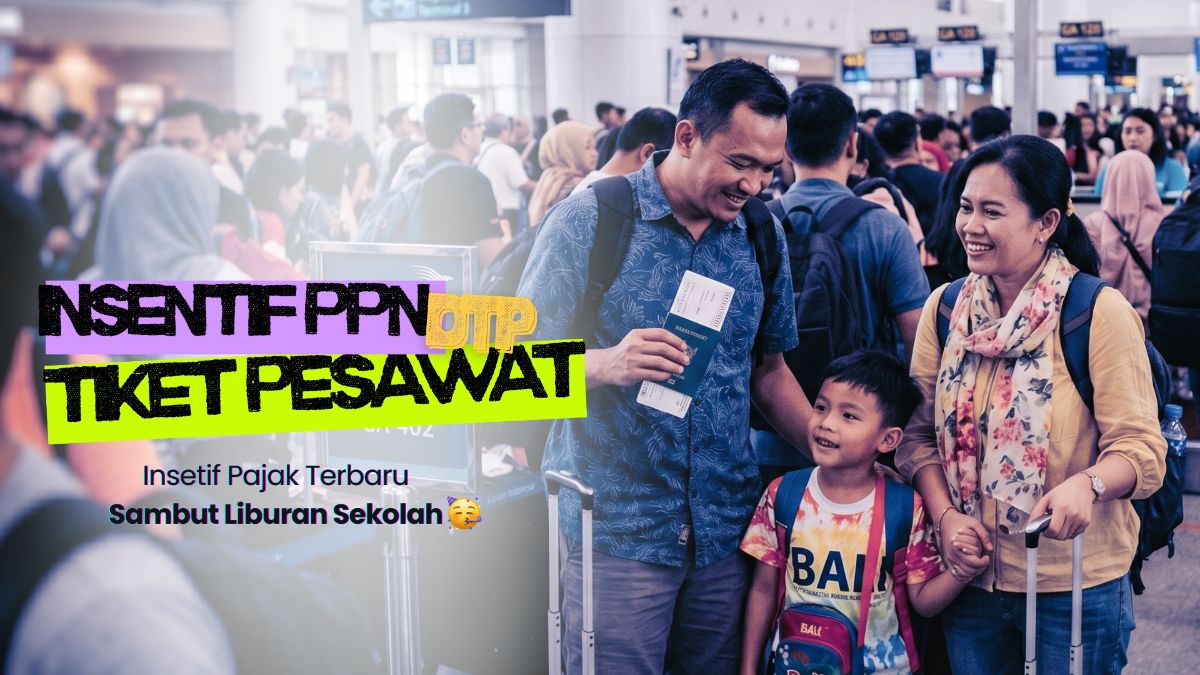 Mau Liburan? Manfaatkan Insentif Pajak Tiket Pesawat dari Pemerintah!